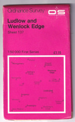 LUDLOW & WENLOCK EDGE – Ordnance Survey Map