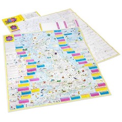 Great British Marvellous Map of Wonders | Adventure Maps & Guides | Days Out