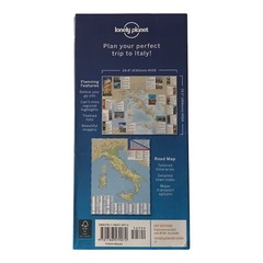 Lonely Planet Italy Planning Map 1st Edition Road Map Highlights Travel Tips