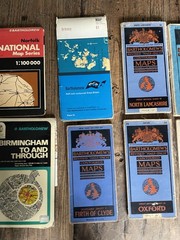 Vintage Bartholomew Maps Half Inch
