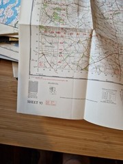 Ordnance Survey Map Of Great Britian – SCARBOROUGH – 1964 – 1/63360