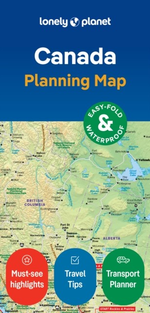 CANADA PLANNING MAP by Lonely Planet Self Help Business