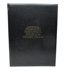 National Geographic Historical Atlas of the United States leather covers HC