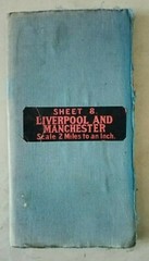 BARTHOLOMEW’S REDUCED O/S OF ENGLAND AND WALES SHEET 8. LIVERPOOL AND MANCHESTER