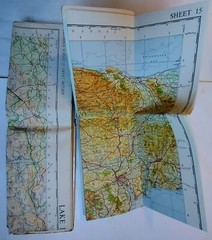 5 x UK Ordnance Survey Road Maps Vintage 1970s/70s Inc. Lands End & Torquay. VGC