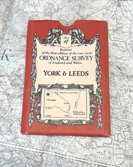York & Leeds. Reprint of the first edition One-Inch OS map. Sheet 17. Yorkshire