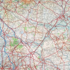 Ordnance Survey Quarter-Inch Map, Sheet 13: The Midlands (1974).