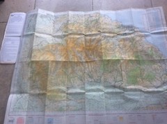 North York Moors 1966 Map Vintage OS Ordnance Survey Map 1” to 1 mile Mancave