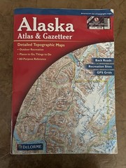 Vtg Atlas and Gazetteer Ser Alaska by DeLorme Map Staff (2001, Trade Paperback)