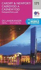Cardiff & Newport, Pontypool (Map) OS Landranger Map