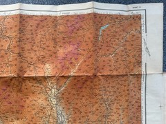 Ordnance Survey Scotland half inch map sheet 31 Dumphries 1910, layers VERY GOOD