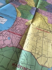 Metropolitan Melbourne Broadbent’s Map No. 181 Circa 1970’s
