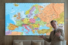 Map Of The Europe Political Print Poster Education Travel Mural Wall Chart A1 A2