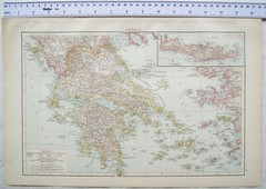 1895 The Times Plate 72 Greece