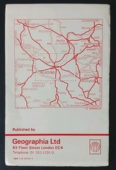 Geographia Large Scale Detailed Street Plan: Reading (1970’s).