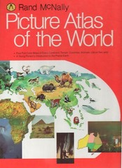 1979 Rand McNally Picture Atlas of the World by Bruce Ogilvie PhD, Free Shipping