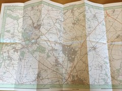 1992 Ordnance Survey Pathfinder Map 1092 SP 41/51 Woodstock (incl Kidlington )