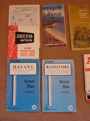 Vintage Streetmap Bundle (12) and others Havant,Basingstoke,Salisbury,Torbay….