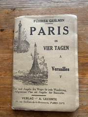 Map and Guide to Paris and Environs Fuhrer Guilmin (1940?)