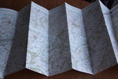 Ordnance Survey OS Landranger Maps 137 & 163 Cheltenham & Cirencester, Ludlow