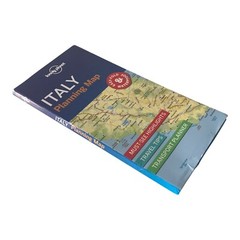 Lonely Planet Italy Planning Map 1st Edition Road Map Highlights Travel Tips