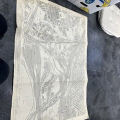 Ordinance Survey Large Scale 25 Inch Map London Sheet 4/6 Middlesex Sheet 16 /6￼