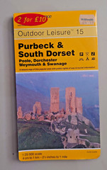 Purbeck & South Dorset Ordnance Survey Outdoor Leisure Map 15 1999