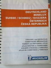 MICHELIN ATLAS GERMANY/BENELUX/AUSTRIA/SWITZERLAND/CZECH 2009 in Dutch