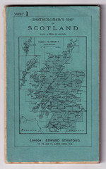 WIGTOWN – Bartholomew/Stanford Half Inch Map (cloth, antique)