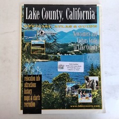 Lake County California Official Atlas And Guide Newcomers And Visitors Guid