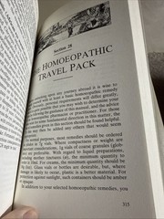 The World Travellers’ Manual of Homoeopathy By Dr. Colin B. Lessell Homeopathy