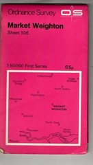 1:50,000 First Series Sheet 106 Market Weighton : Ordnance Survey