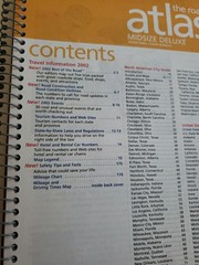 Rand Mcnally 2002 The Road Atlas Midsize Deluxe US, Canada & Mexico Spiral Bound