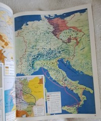 The Times Concise Atlas of World History Revised Edition Softcover 1986 Book