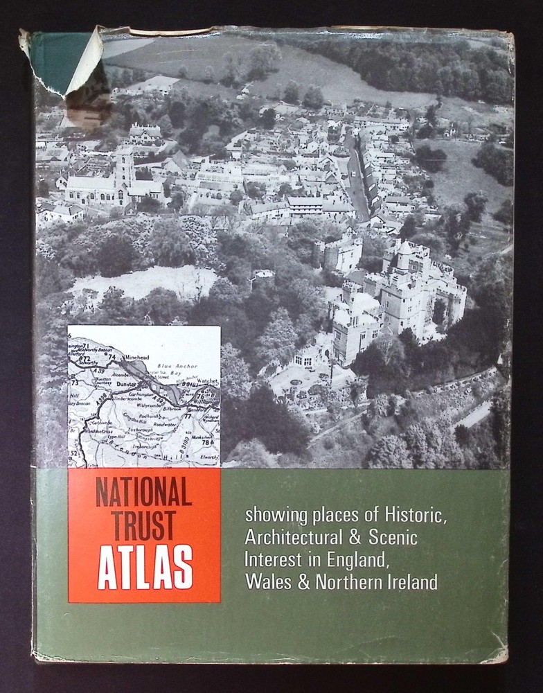 The National Trust Atlas : places of interest England, Wales N. Ireland, 1964 HB