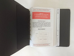 Jeppesen Airway Manual Southwest with Aeronautical Charts Maps 7 Ring Binder vtg
