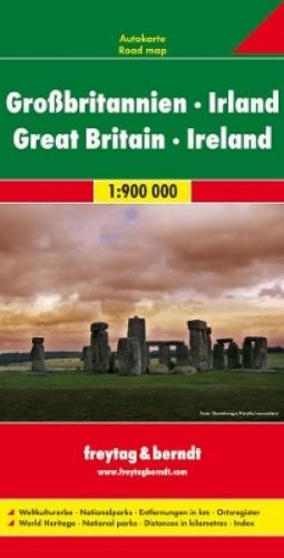 Freytag-Berndt Great Britain – Ireland (Map) (UK IMPORT)