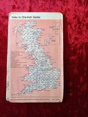 Vintage 1970s Ordnance Survey Bournemouth Sheet 179 One-Inch Map Britain OS Map