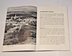 1965 tourist map of Ireland & 2 old guide books Galway & Connemara with maps