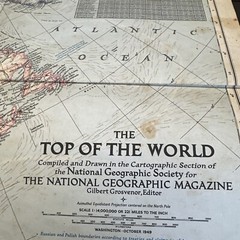 National Geographic Vintage Maps X 4 : Alaska, Mexico, World & Historic USA
