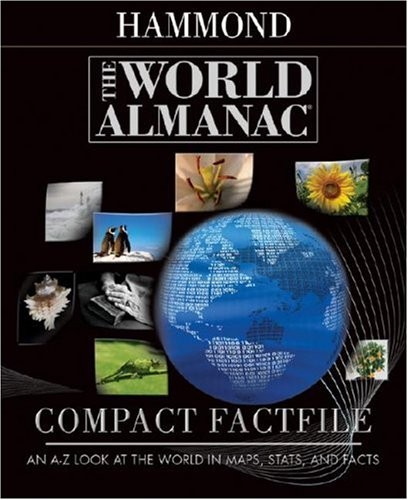 HAMMOND THE WORLD ALMANAC COMPACT FACTFILE By Hammond Inc **Mint Condition**