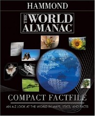 HAMMOND THE WORLD ALMANAC COMPACT FACTFILE By Hammond Inc **Mint Condition**
