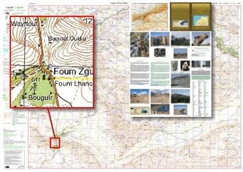 Atlas Mountains Morocco Maps: Upper Draa Valley – 9781906449100