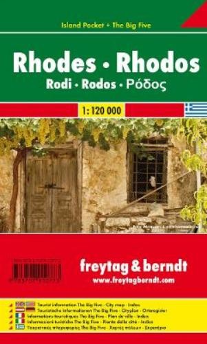 Freytag-Berndt Rhodos, Automap 1:120.000, Island Pocket + The (Map) (UK IMPORT)