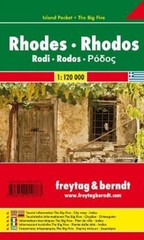 Freytag-Berndt Rhodos, Automap 1:120.000, Island Pocket + The (Map) (UK IMPORT)