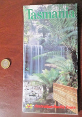 1980’s – Australian Pacific Tours’ “TASMANIA” Travel Map