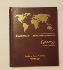 Rand McNally World Atlas, Signature Edition Andrew Mcnally. April 13, 1995.