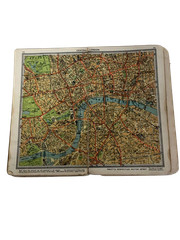 Vintage Pratt’s Road Atlas of England Wales Anglo-American Oil Co Motoring Map