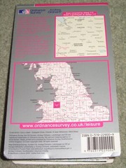 OS Ordnance Survey Landranger Map Sheet 117 Chester & Wrexham – 2005