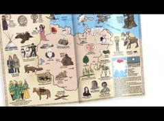 Turkic Turkish Nation History Atlas Book Adult Children Kazakh Uzbek Turkistan